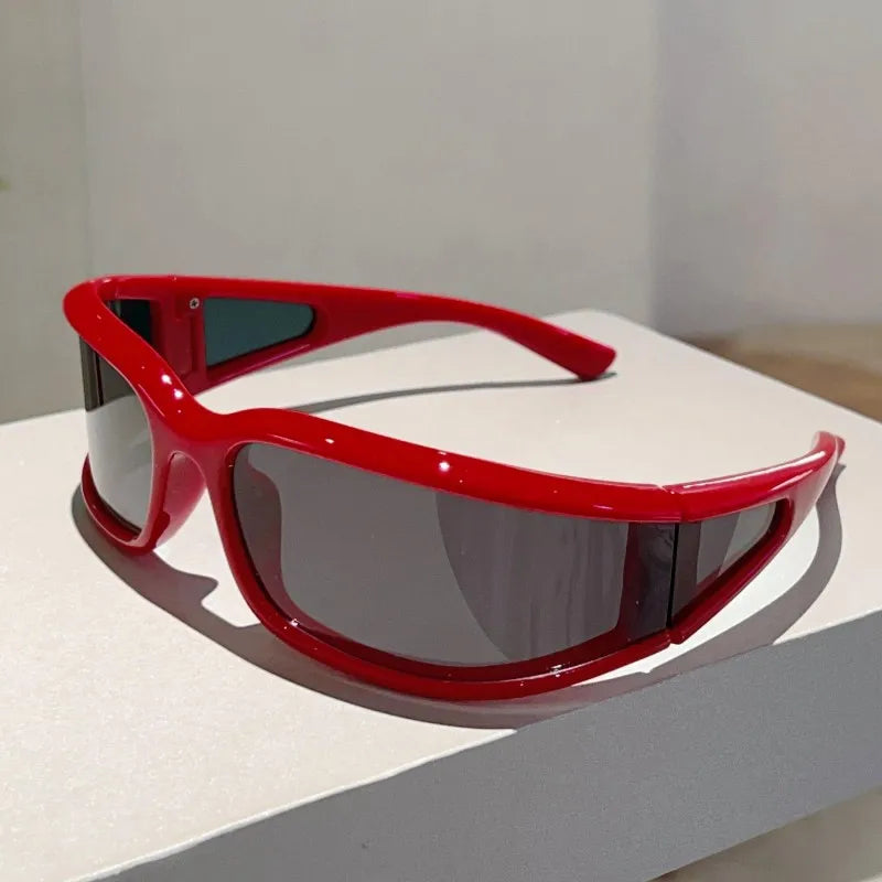 Y2k Wrapped Round Sunglasses