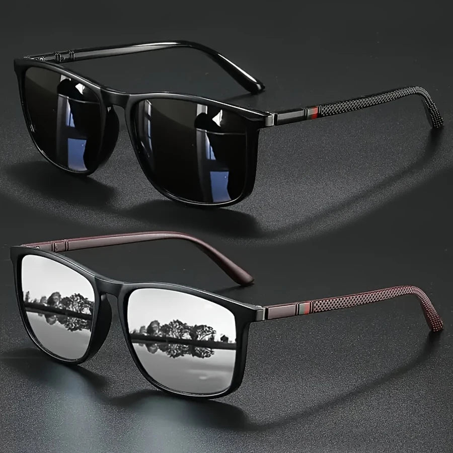 Square Vintage Cycling Sunglasses
