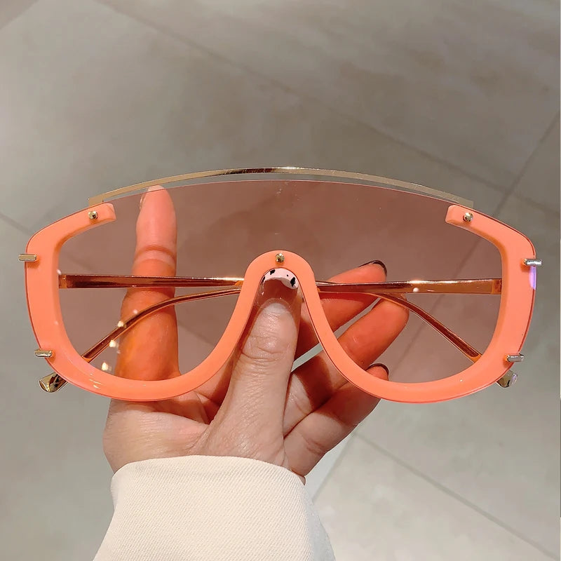 Y2k Stylish Fashion Gradient sunglasses
