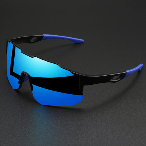 Oversized Colorful Sports Sunglasses