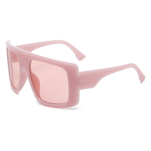 Oversized Punk Square Sunglasses Y2K