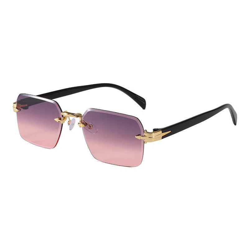 Luxury Rimless Sunglasses