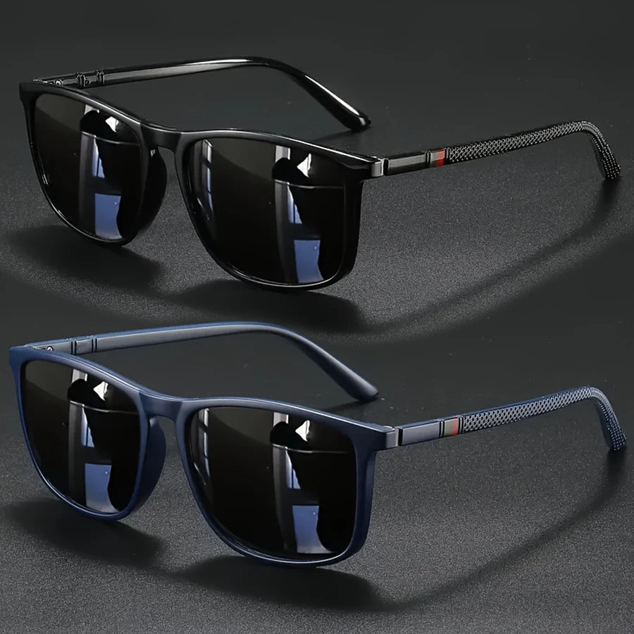 Square Vintage Cycling Sunglasses