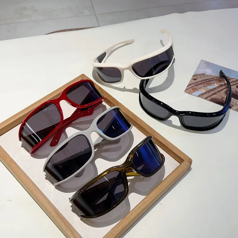 Y2k Wrapped Round Sunglasses