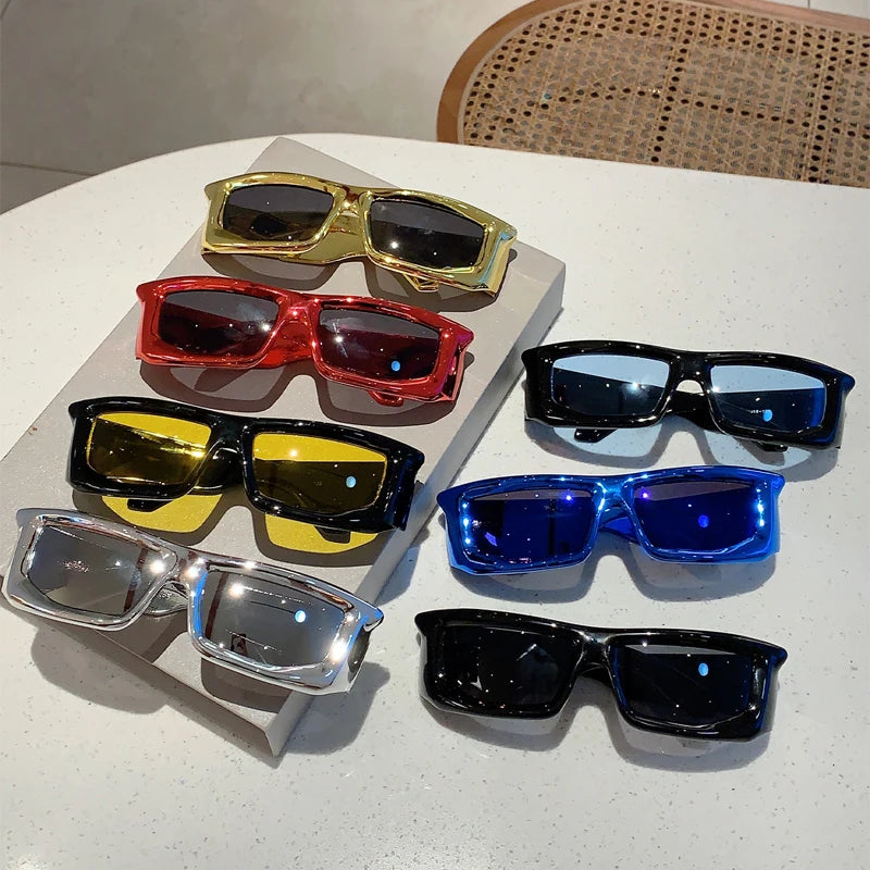 Y2k Wrap Round Sunglasses
