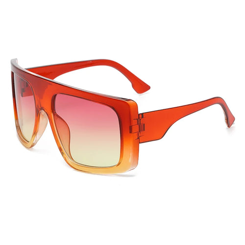 Oversized Punk Square Sunglasses Y2K