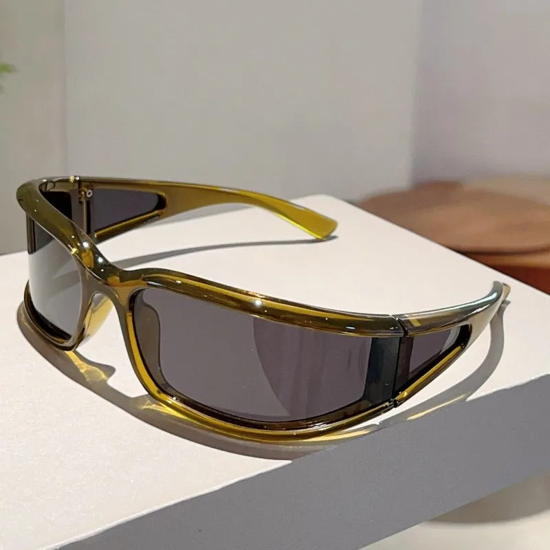 Y2k Wrapped Round Sunglasses