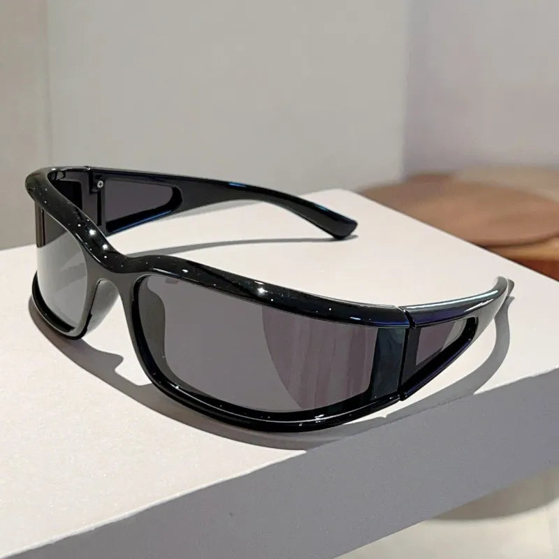 Y2k Wrapped Round Sunglasses