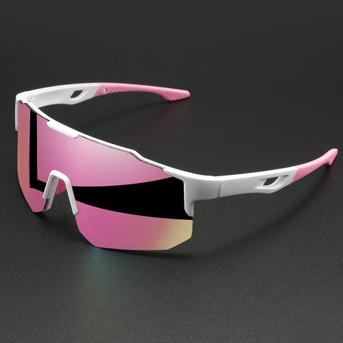 Oversized Colorful Sports Sunglasses