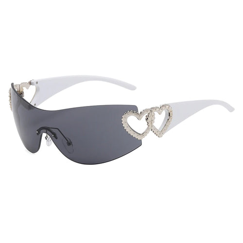 Y2K Rimless Oversized Sunglasses