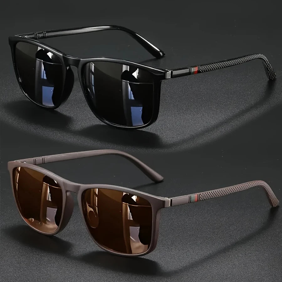Square Vintage Cycling Sunglasses