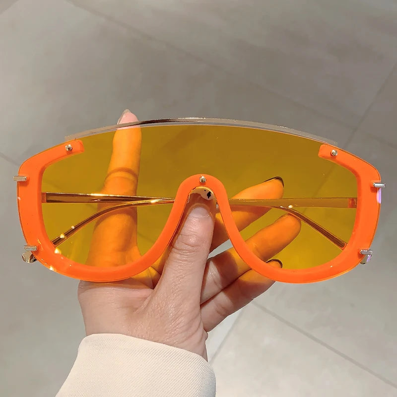 Y2k Stylish Fashion Gradient sunglasses