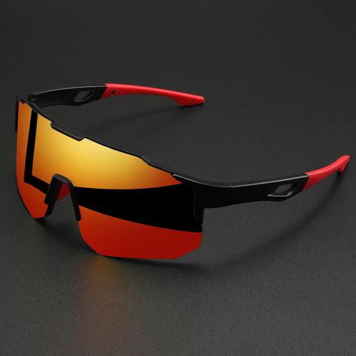 Oversized Colorful Sports Sunglasses