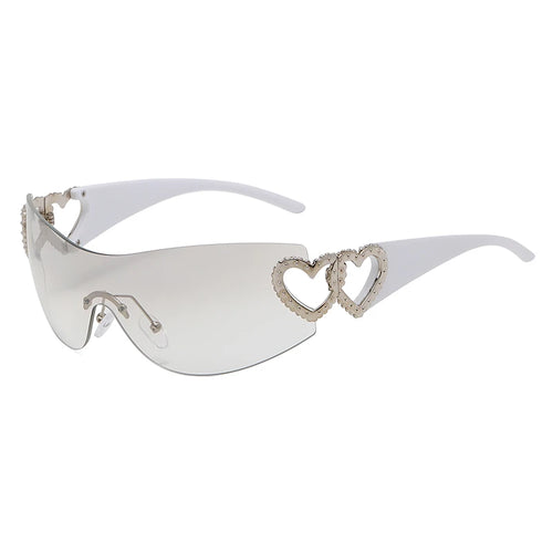 Y2K Rimless Oversized Sunglasses