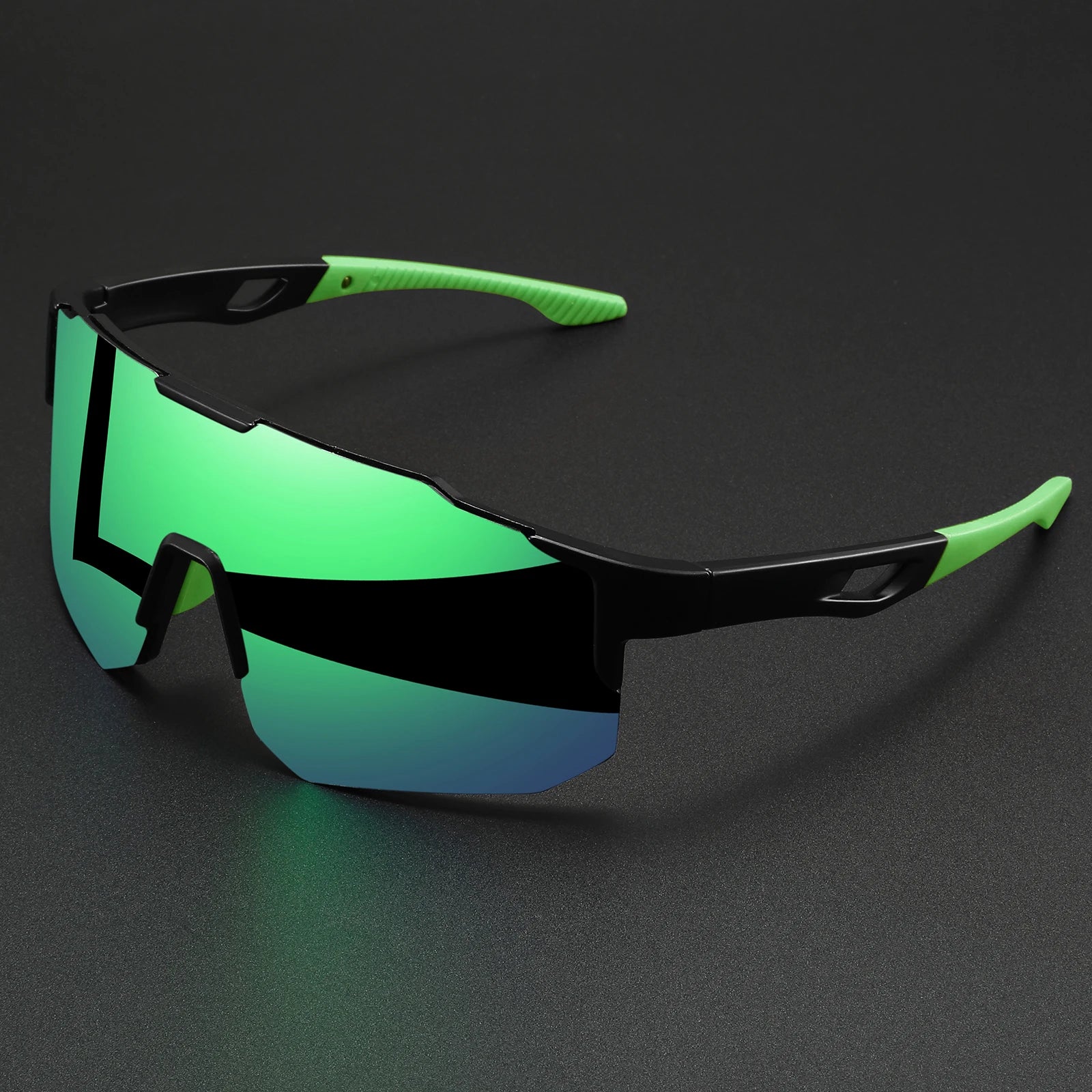 Oversized Colorful Sports Sunglasses