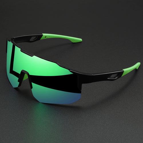 Oversized Colorful Sports Sunglasses