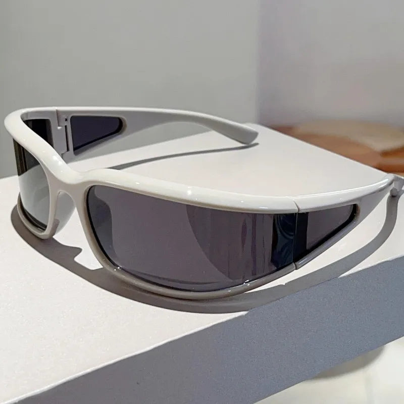 Y2k Wrapped Round Sunglasses