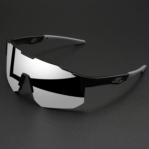 Oversized Colorful Sports Sunglasses