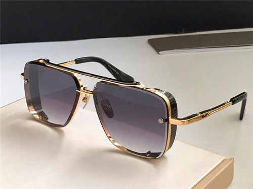 Black with gold detail Sunglasses